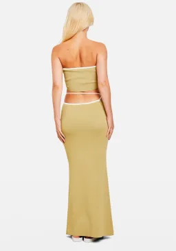 Tuchuzy Chosen Zoe Skirt & Top Green Sixe XS / AU 6 for rent on The Volte - image 2