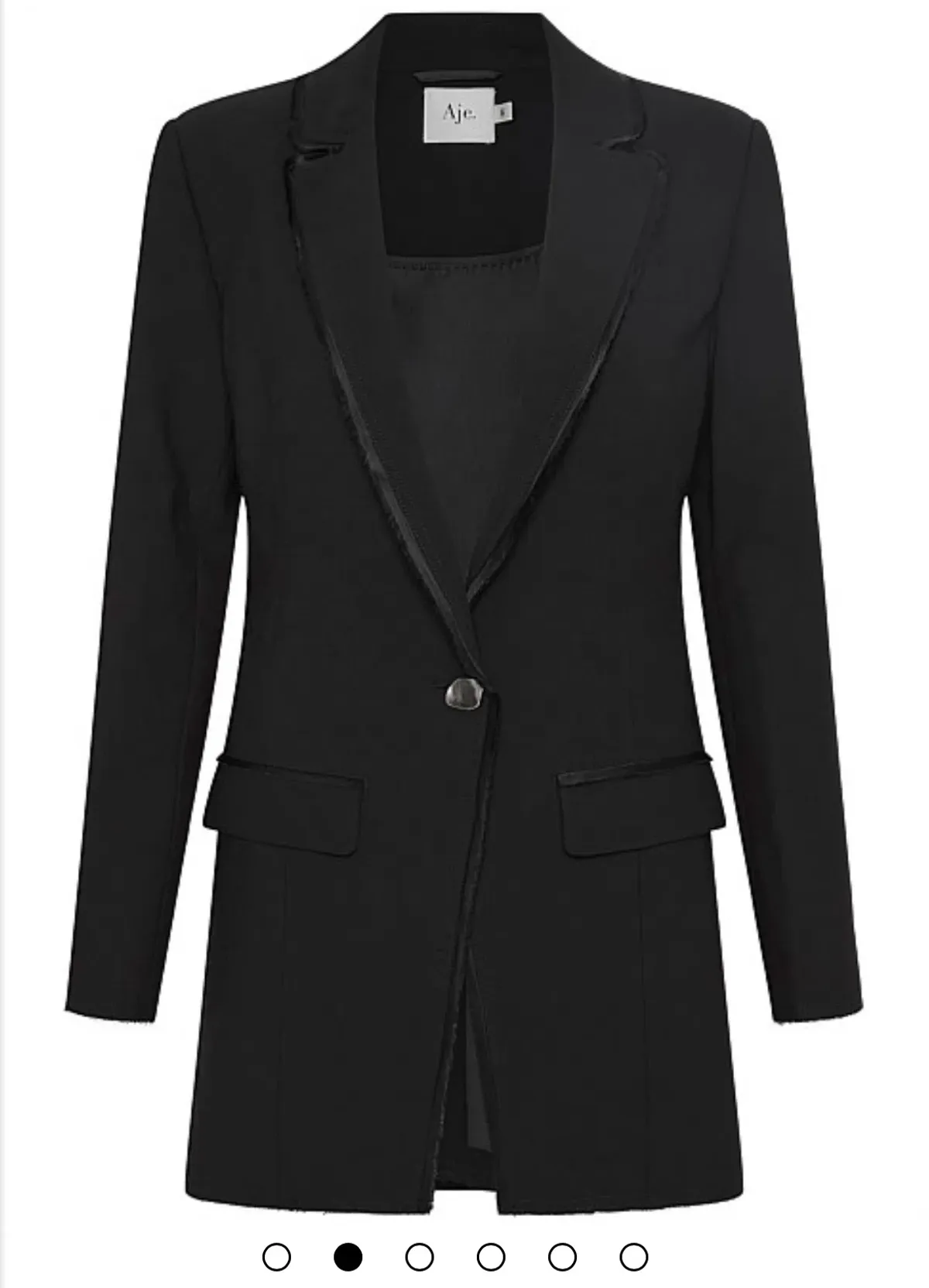 Aje Universal Cutout Blazer Black - Image 4