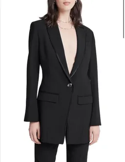 Aje Universal Cutout Blazer Black for rent on The Volte - image 3