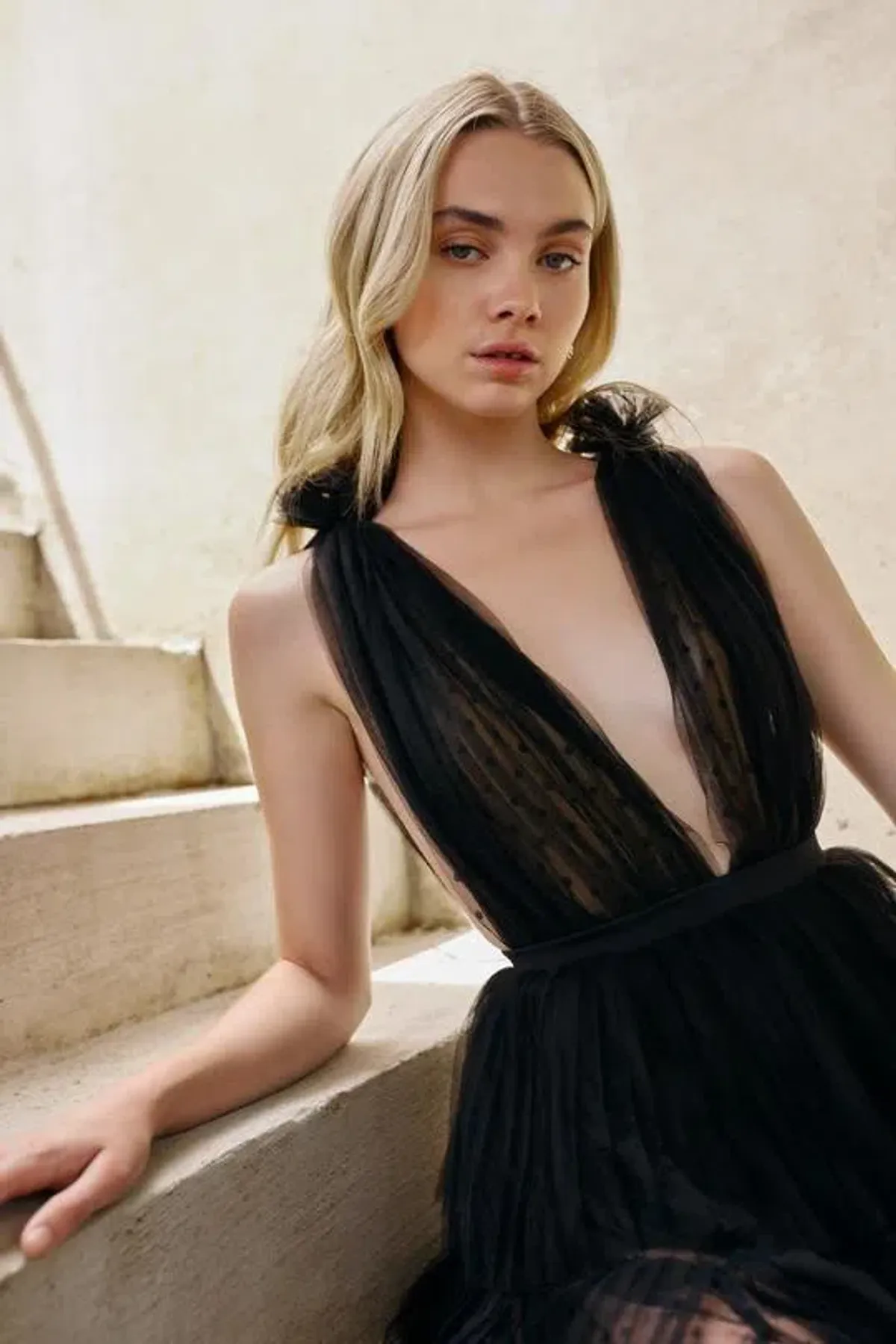 Lexi Zendaya Dress Black Size AU 6 - Image 4