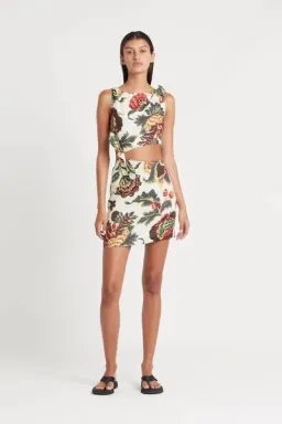Sir the Label Ambroise Mini Dress Cream Size AU 8 for rent on The Volte - image 1