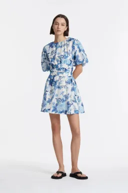Sir the Label Amaris Mini Dress Blue Size AU 6 for rent on The Volte - image 1