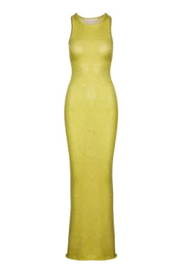 Asta Resort Natalia Dress Chartreuse Sequin Size XS/Au 6  for rent on The Volte - image 5
