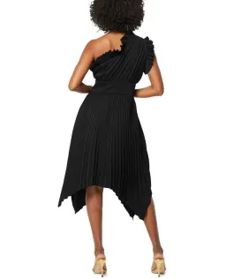 Mossman The Lady like Midi Dress in Black Size 8 for rent on The Volte - image 2
