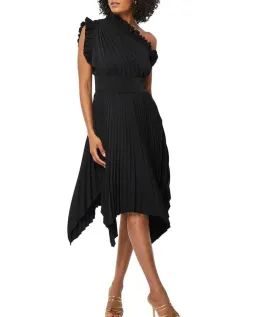 Mossman The Lady like Midi Dress in Black Size 8 for rent on The Volte - image 1