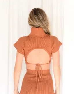 Isabelle Quinn Natalie Set Terracotta Size 6 for rent on The Volte - image 6