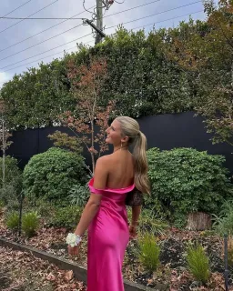 Natalie Rolt Monika Gown Pink Size 10 for rent on The Volte - image 13