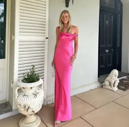 Natalie Rolt Monika Gown Pink Size 10 for rent on The Volte - image 6