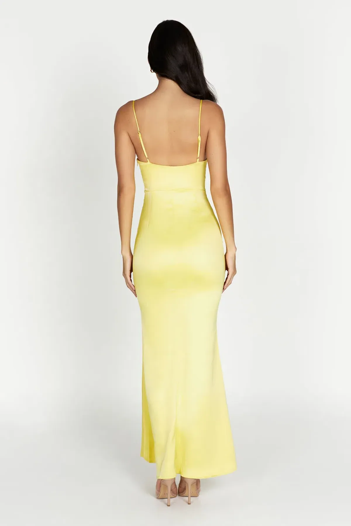 Meshki Desirie Corset Maxi Dress in Lemon Size XS / Au 6 - Image 4