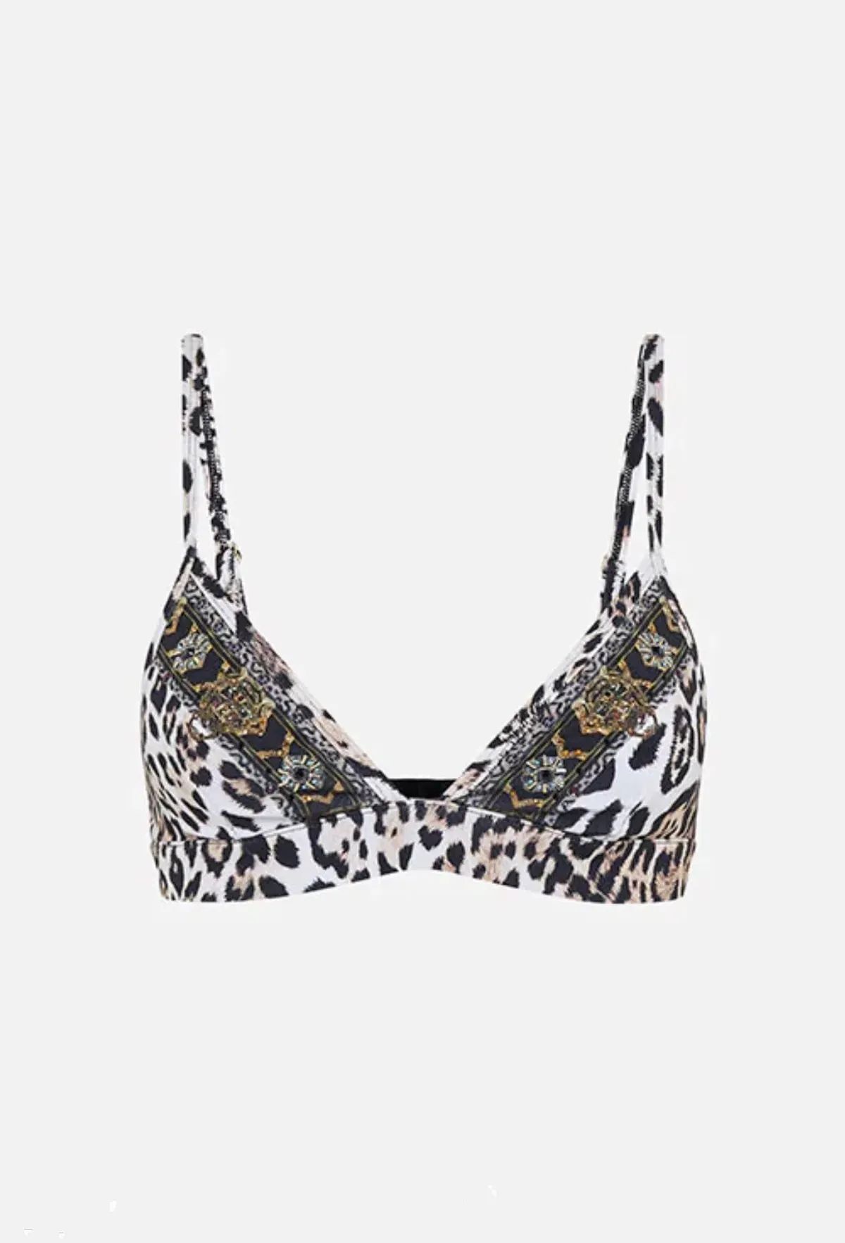 Camilla Jersey Turtleneck Tame My Tiger Black with Camilla Cool For Cats Soft Bra & Camilla Full Length Flared Pant Tame My Tiger (L / AU14) - Image 7