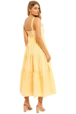 Steele Sorelle Dress Yellow Size AU 12 for rent on The Volte - image 2