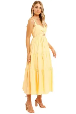 Steele Sorelle Dress Yellow Size AU 12 for rent on The Volte - image 1