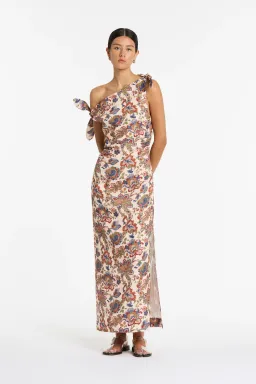 Sir The Label Bettina Off Shoulder Dress In Wiltshire Floral Sir Size 3 / AU 12 for rent on The Volte - image 2