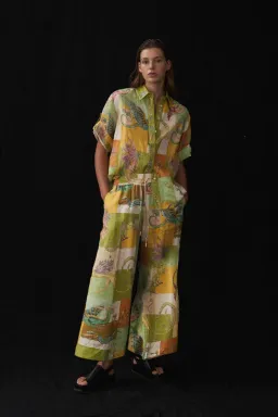 Alemais Jerome Shirt And Pant Set Multi Size AU 10 for rent on The Volte - image 1