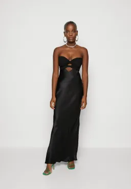 Bec & Bridge Halle Strapless Dress in Black Size Au 10 / M for rent on The Volte - image 1