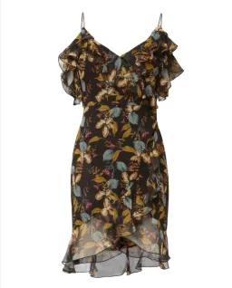 Nicholas Ava Floral Wrap Dress Floral Size 6 for rent on The Volte - image 5