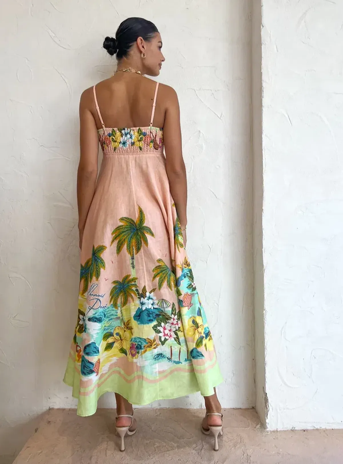 Alemais Mermaid Point Sundress Print Size 8 - Image 3