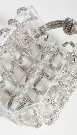 Cult Gaia Bess Shoulder Bag Silver  for rent on The Volte - image 4