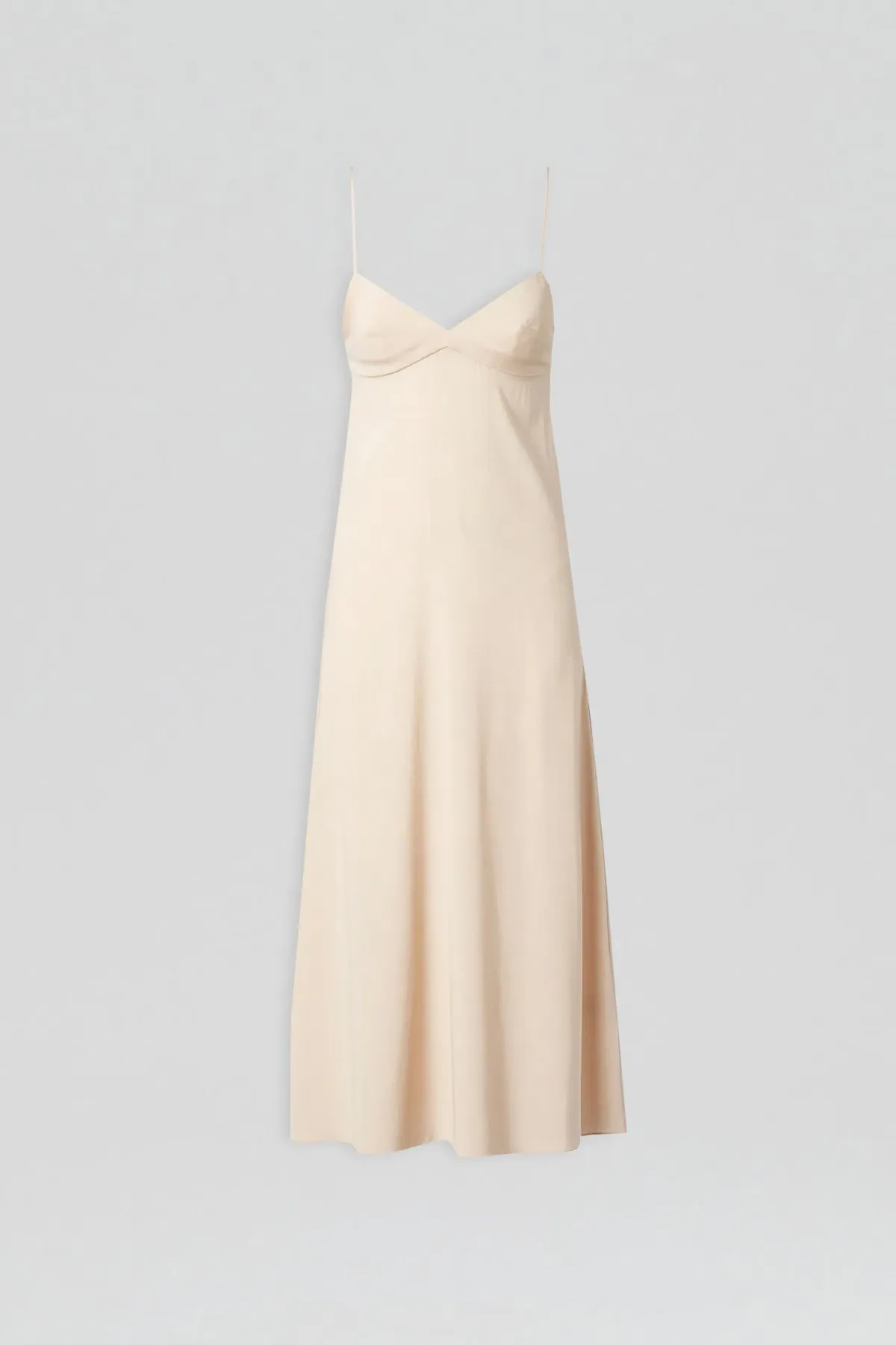 Scanlan Theodore Silk Slip Dress Nude Size 10 - Image 4