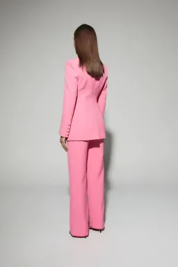 Kianna High Waisted Shim Pant Pink Size AU 10 for rent on The Volte - image 2