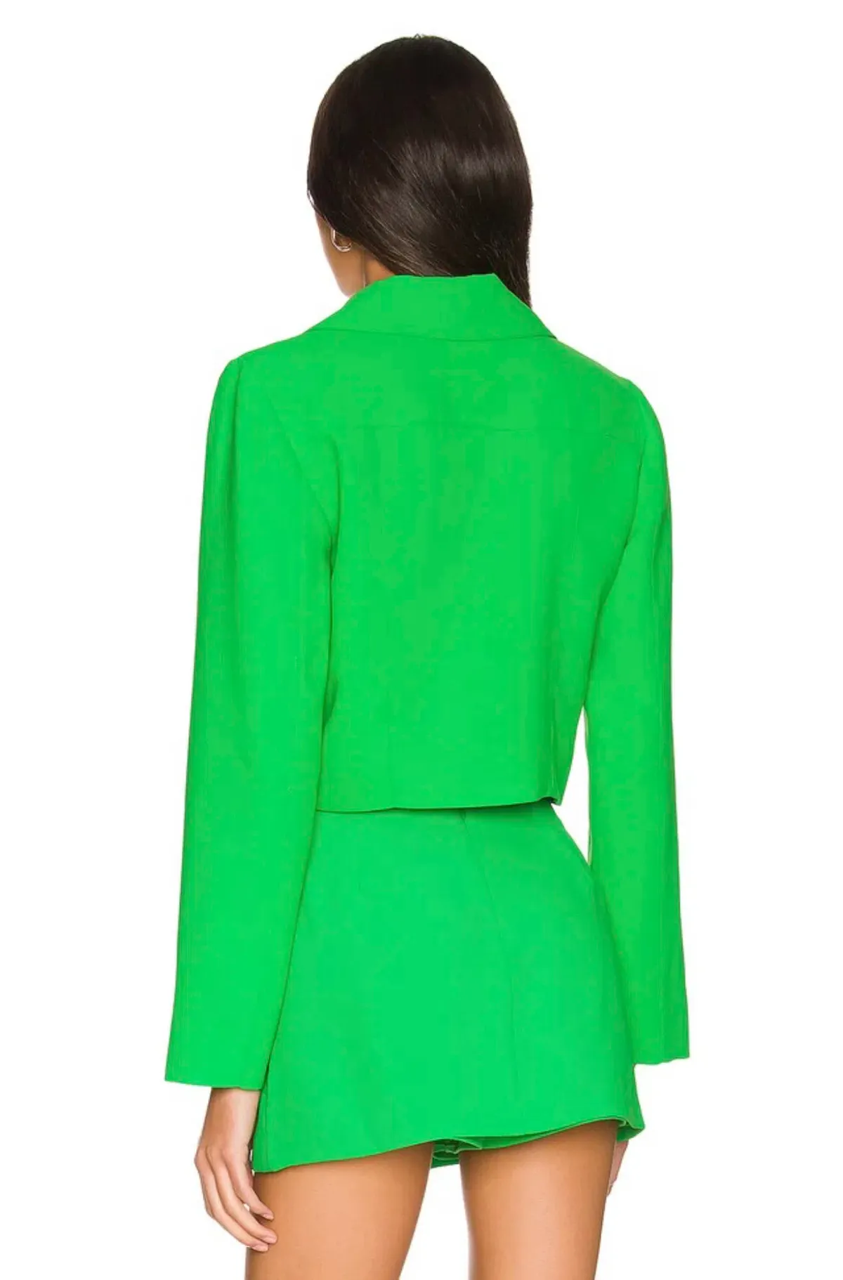 Amanda Uprichard Dale Skort and Robbie Jacket Set Green Size AU 10 - Image 2