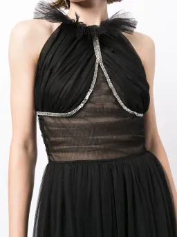 Rachel Gilbert Lou Gown in Black Size AU12 for rent on The Volte - image 2