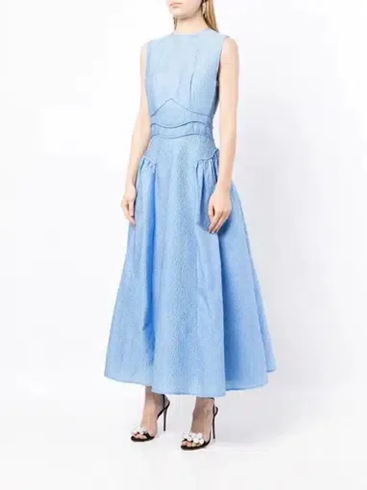 Rachel Gilbert - Sophia Dress Blue - Size 2 - Image 3
