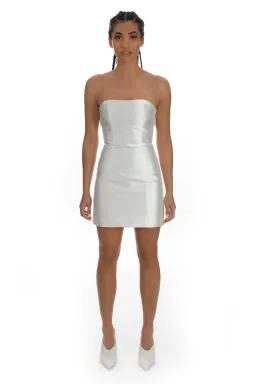 Imagery Tempted Mini Dress White Size AU 8 for rent on The Volte - image 1