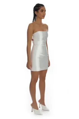 Imagery Tempted Mini Dress White Size AU 8 for rent on The Volte - image 2