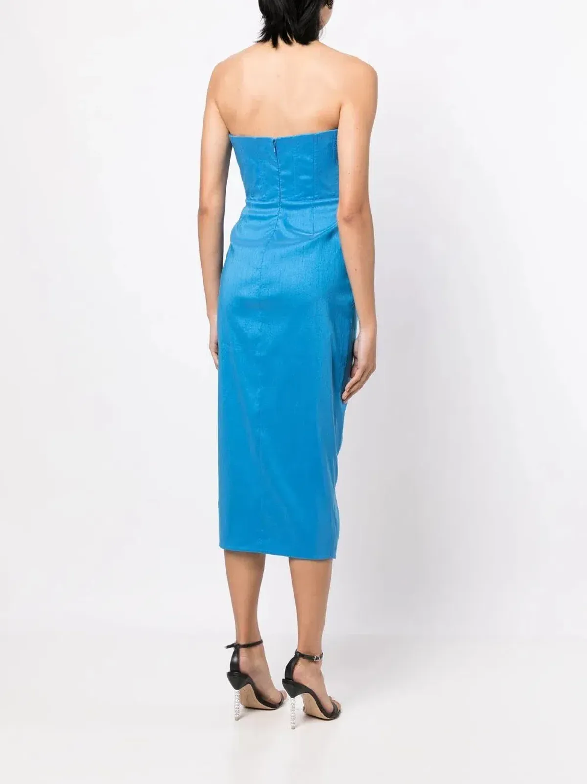 Rachel Gilbert Romy Dress Blue Size 2 - Image 2