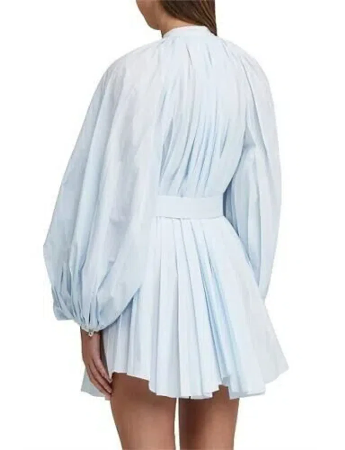 Acler Margot Dress in Powder Blue Size AU 12 - Image 4