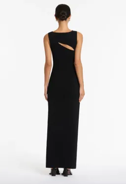 Sir The Label Nadja Cut Out Maxi Dress Black Size AU 6 for rent on The Volte - image 2
