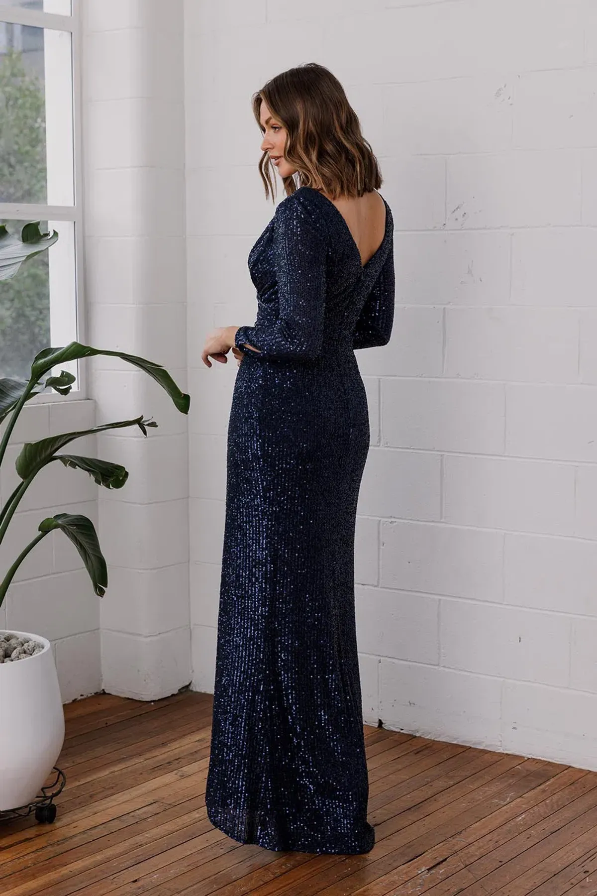 Tania Olsen Madonna Dress Navy Size 16 - Image 2