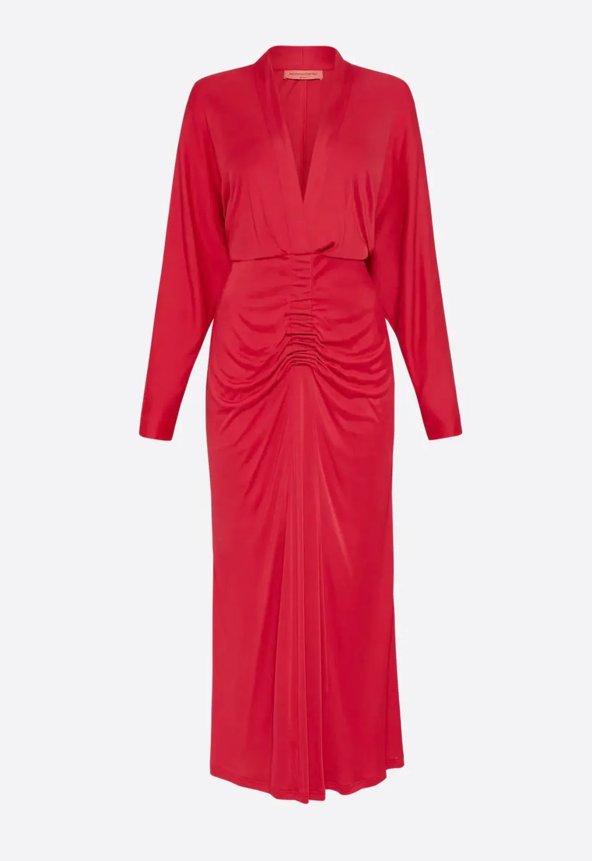 Manning Cartell Silk Jersey Midi Dress Size 10 - Image 5