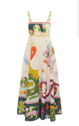 Alemais Seeker Sundress Multi Size 10 for rent on The Volte - image 8