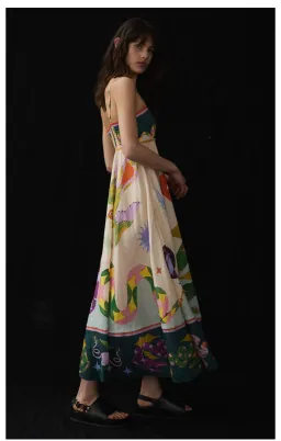 Alemais Seeker Sundress Multi Size 10 for rent on The Volte - image 3