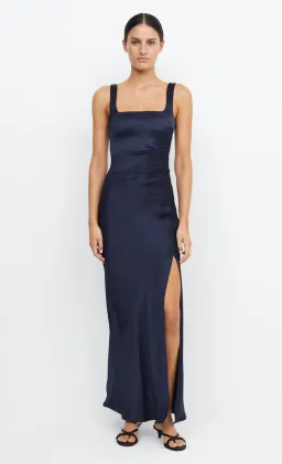 Bec & Bridge The Dreamer Square Neck Dress Ink Size 10 for rent on The Volte - image 3