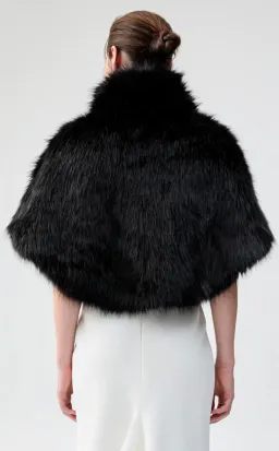 Unreal Fur Nord Cape Black One Size for rent on The Volte - image 2