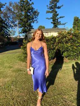 Rat & Boa Azure Dress Purple Size AU 6  for rent on The Volte - image 1