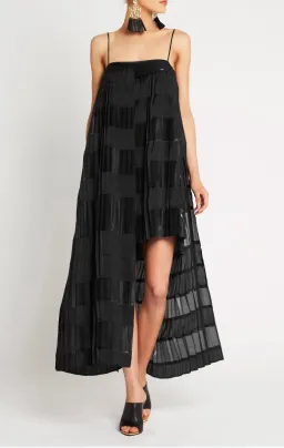 Sass & Bide Eye to Eye Dress Black Size AU 6 for rent on The Volte - image 1