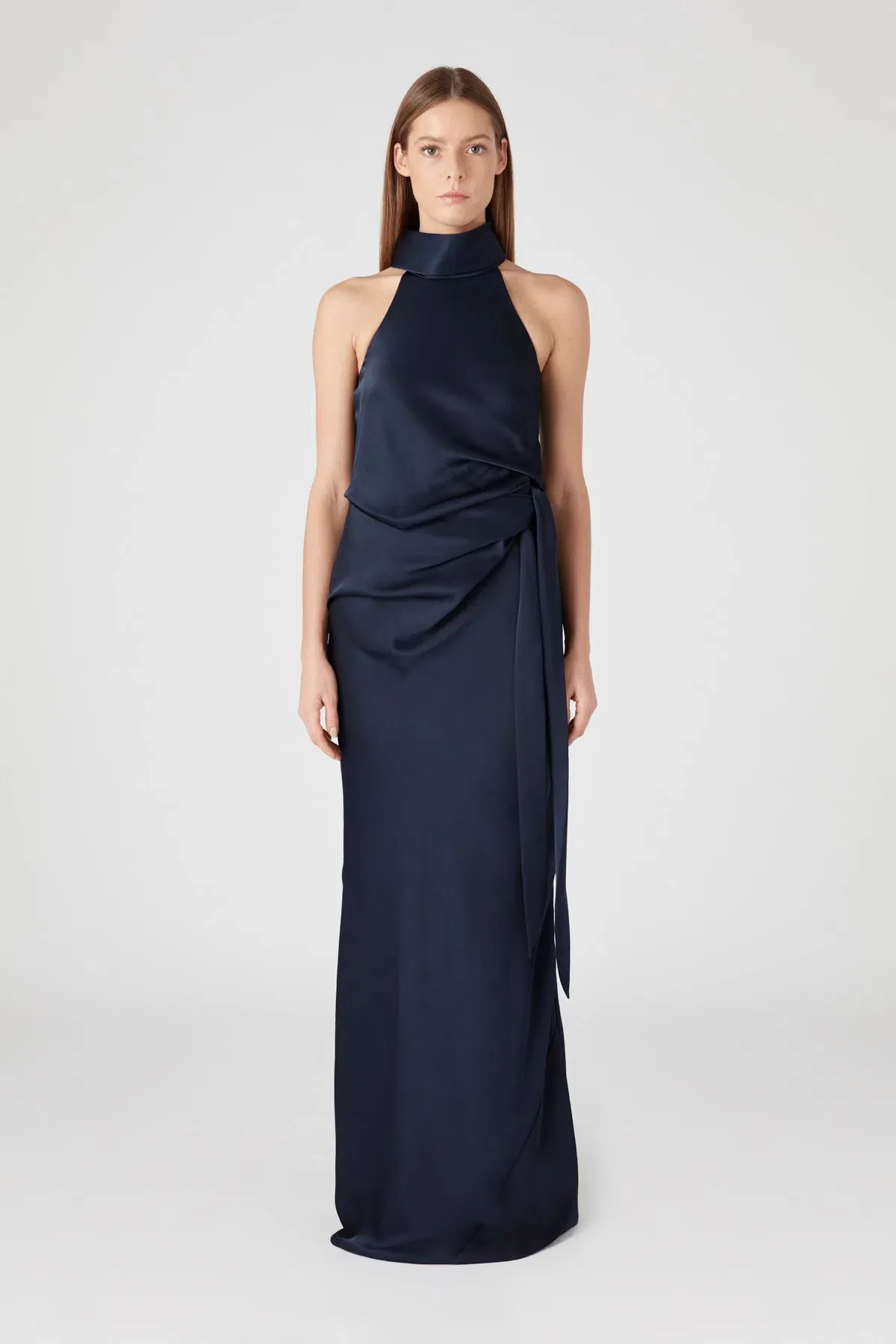 Camilla and Marc Antonelli Gown Navy Size 10  - Image 3