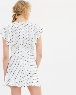 Bec & Bridge Petit Miam Plunge Dress White Size AU 10 for rent on The Volte - image 4