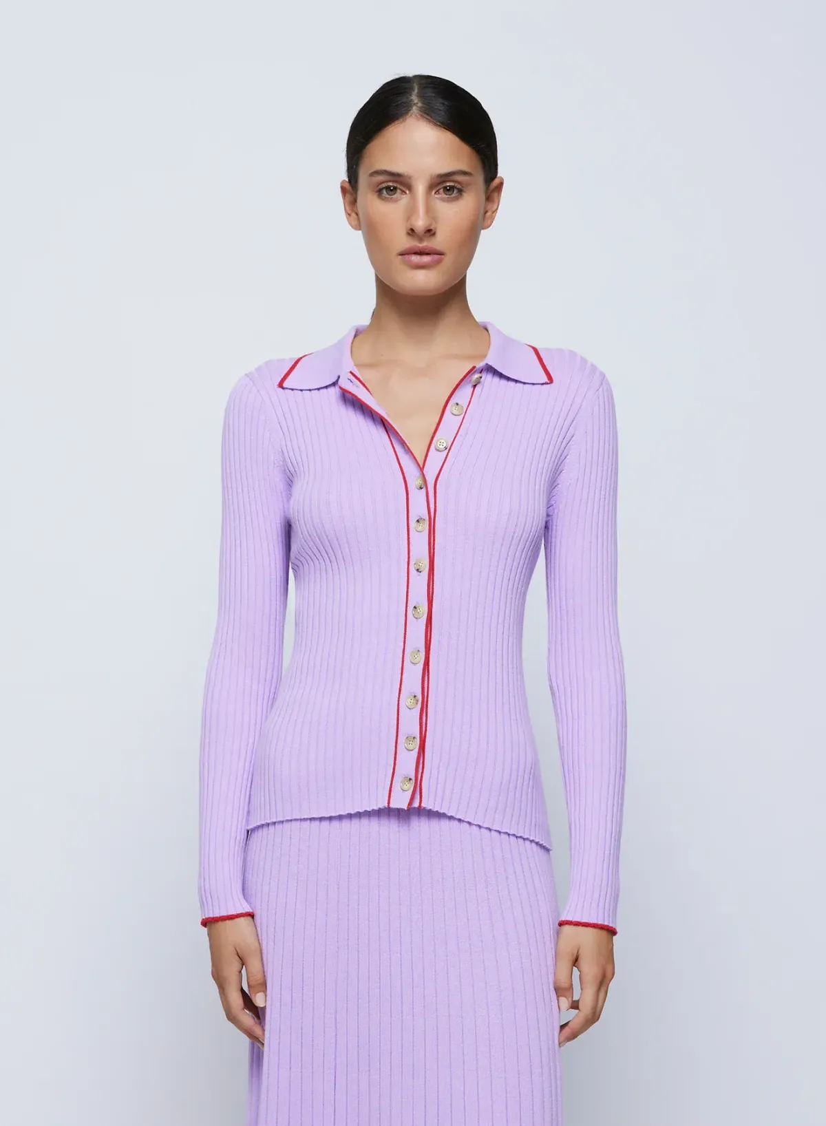 Anna Quan Ashlen Top Felicia Skirt Lilac Orchid Set Size AU 8 - Image 5