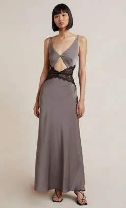 Bec & Bridge Camille Maxi Dress Grey Size XXL / AU 16 for rent on The Volte - image 3