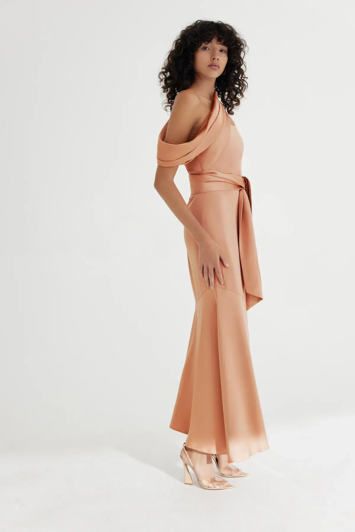 Significant Other Amal Dress Caramel Size XS / Au 6 - Image 3