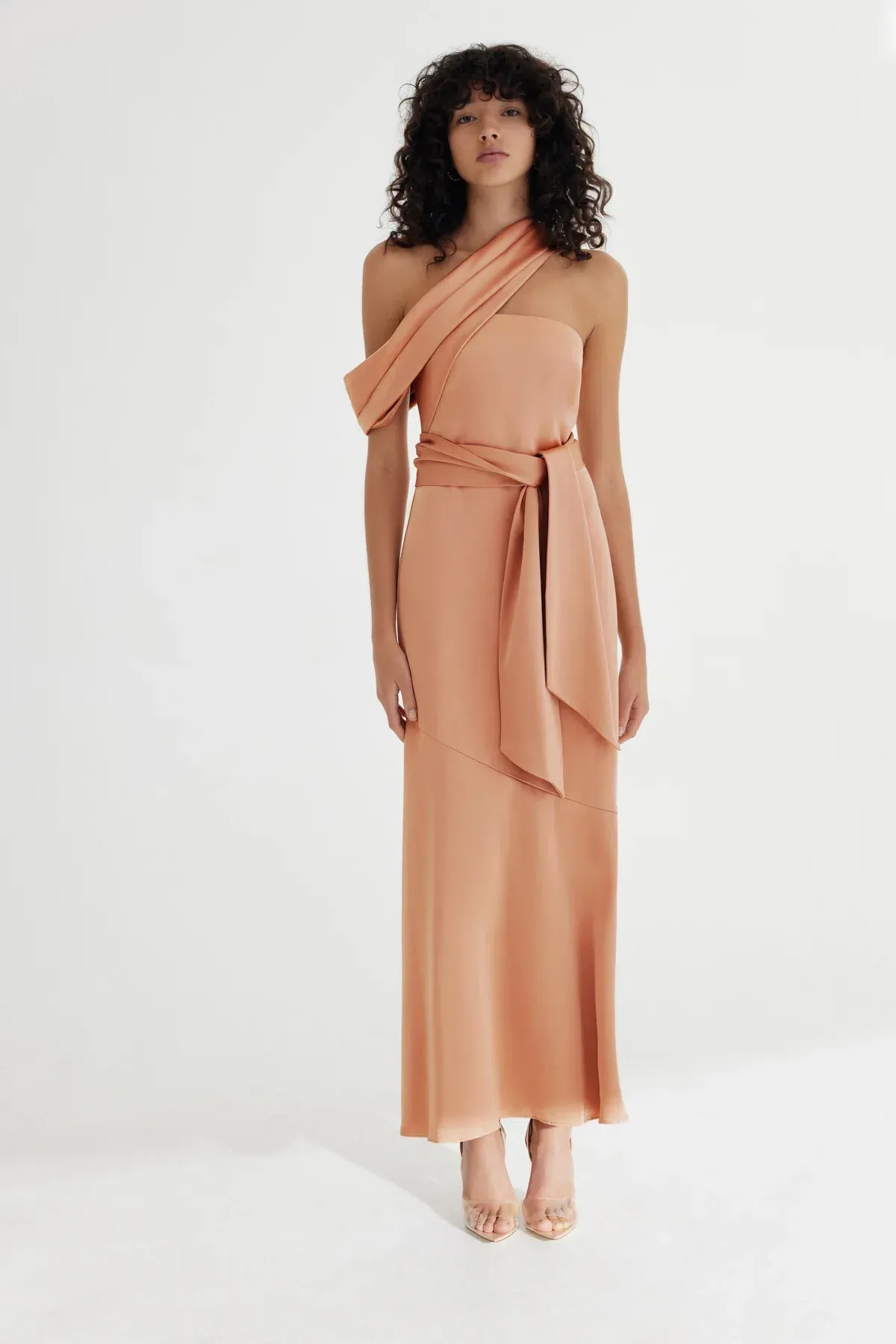 Significant Other Amal Dress Caramel Size XS / Au 6 - Image 1
