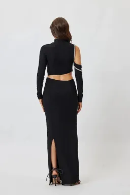 Bianca & Bridgett Sadie Dress Black Size AU 8 for rent on The Volte - image 2