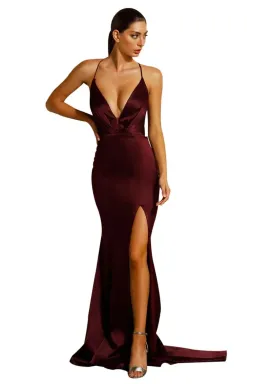 Jadore JX1101 Formal Dress Berry Size 4 for rent on The Volte - image 1
