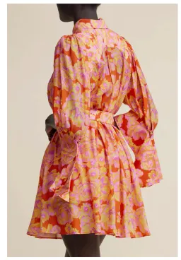 Acler Merrylands Mini Shirtdress Summer Bloom Size 8 for rent on The Volte - image 2