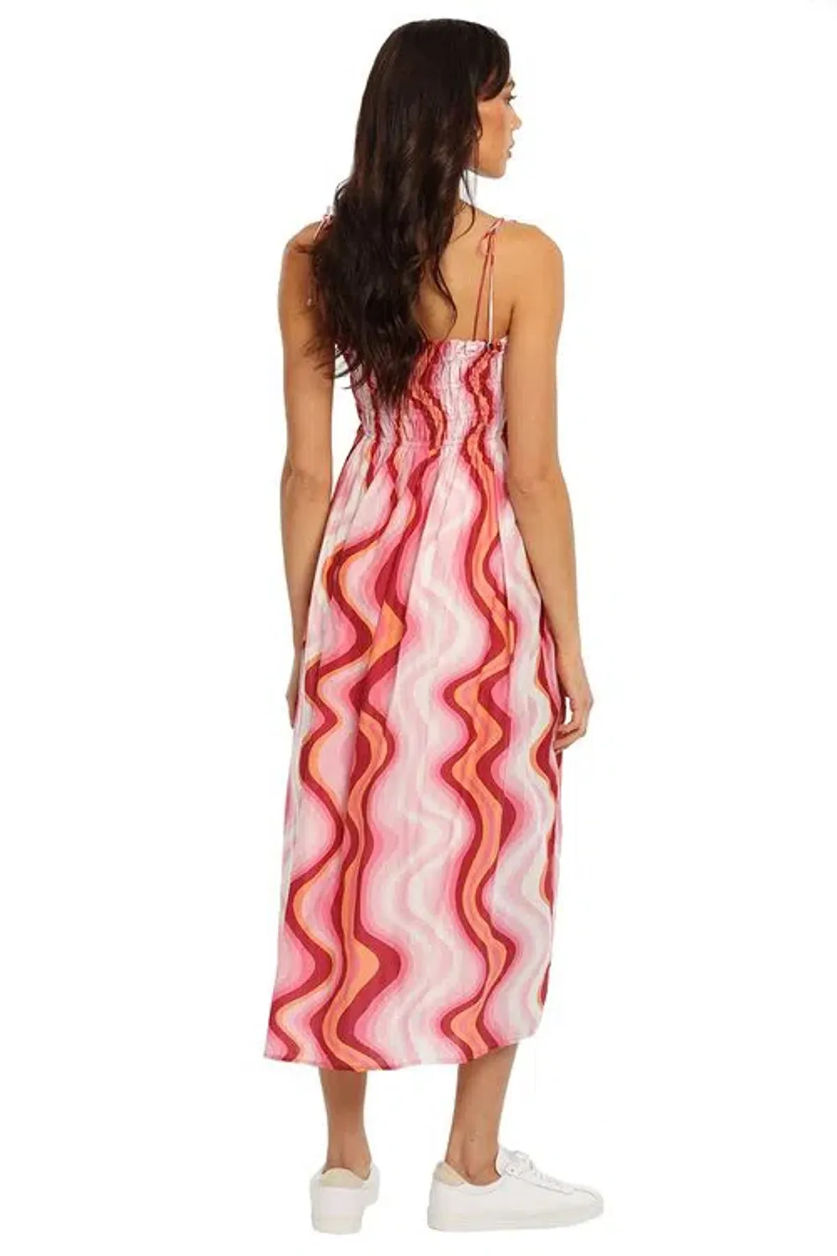 Steele Mirabella Dress Pink Print Size 12 - Image 3